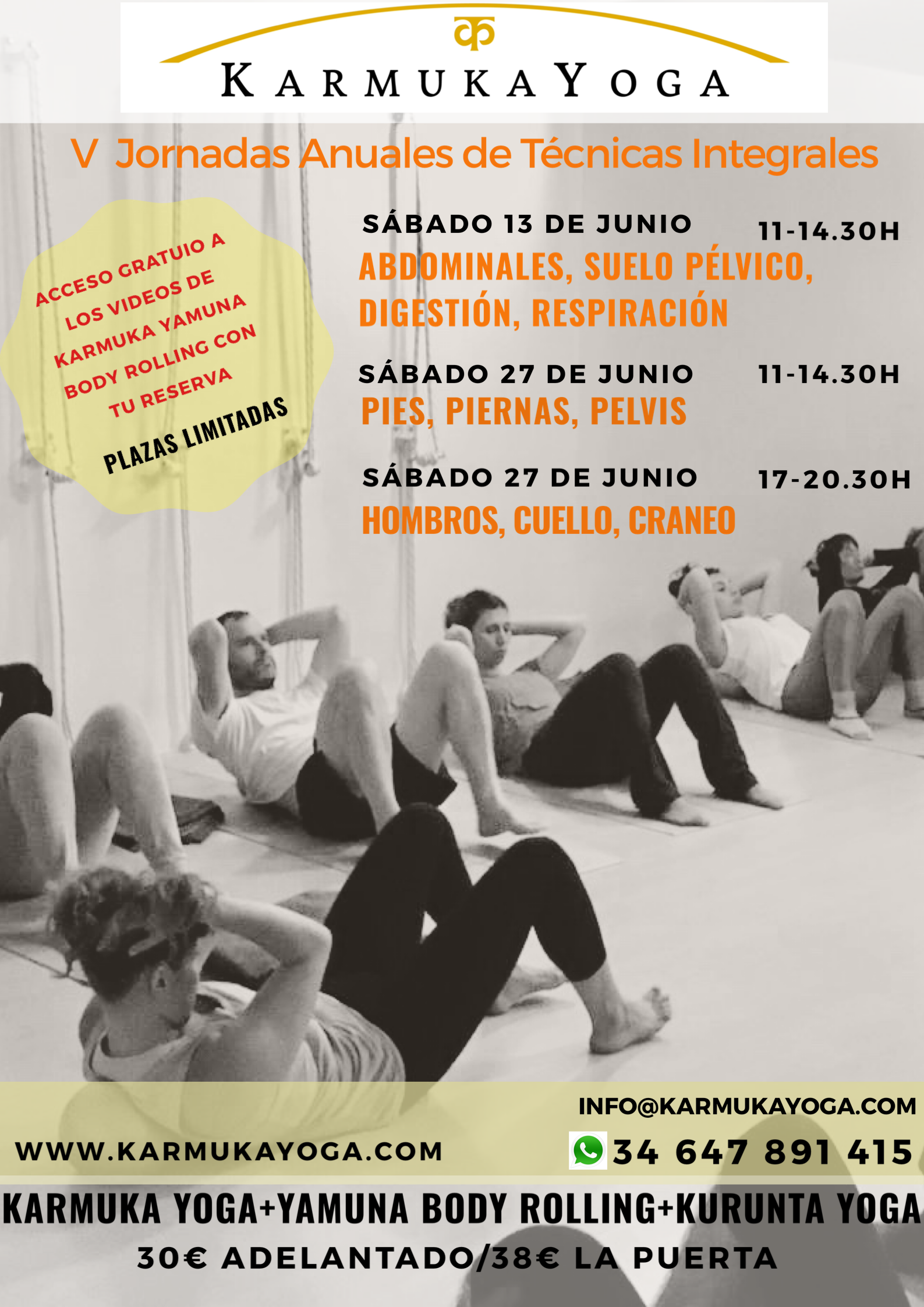 June 2020: La Quinta Jornada de Karmuka Yoga Técnicas Integradas - Karmuka Yoga